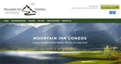 Desktop Screenshot of mountaininncondos.com