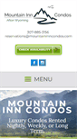 Mobile Screenshot of mountaininncondos.com